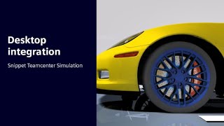 Desktop integration  Snippet Teamcenter Simulation [upl. by Elvyn12]