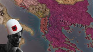 Forming Albania in Crusader Kings 3 stream [upl. by Lida]