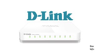 D link 8 Port Gigabit Switch DGS1008A Boxinfo [upl. by Yram]