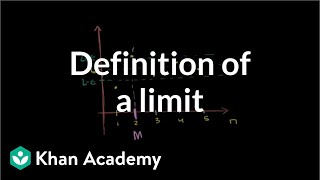 Formal definition for limit of a sequence  Series  AP Calculus BC  Khan Academy [upl. by Hedwiga]