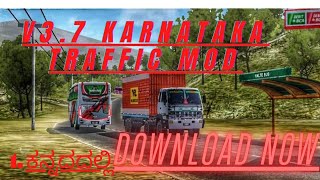 bussid v37 karnataka traffic mod released download v37 update karnataka traffic mod [upl. by Imyaj]