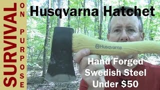 Husqvarna Hatchet  Hand Forged Swedish Hatchet for Under 50 [upl. by Strepphon]