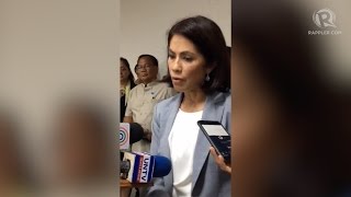 Gina Lopez after rejection from Commission on Appointments [upl. by Jeramey65]