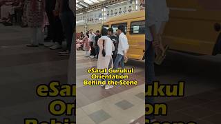 Behind The Scenes eSaral Gurukul Orientation 😱 IIT Motivation 🔥 shorts esaral iit jee neet [upl. by Fortier]