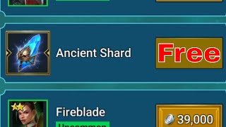 Free Ancient Shard and Arena Fights  F2P  Raid Shadow Legends [upl. by Anaihs]