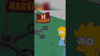 Lisas going to Harward 🤔 shorts thesimpsons [upl. by Vevine]