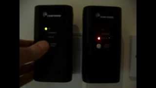 Comtrend 9020 Powerline Ethernet Adapters  How To Factory Reset  Configure [upl. by Dnalel]