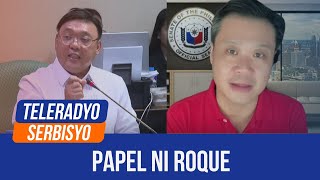 Roque not yet person of interest on harboring criminals senator  Gising Pilipinas 30 July 2024 [upl. by Atinehs]