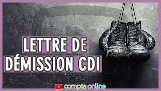 Démission en CDI  procédure et conseils essentiels [upl. by Casteel]