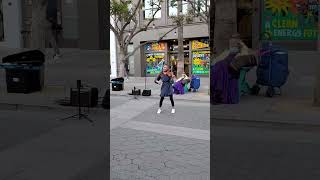 Karolina Protsenko Despacito in Santa Monica California [upl. by Netfa]