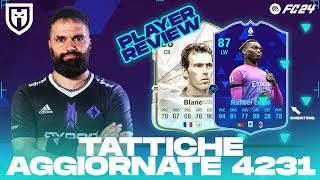 LEAO 87 POTM BLANC 88 ICON  AGGIORNAMENTO TATTICHE 4231  FC24 PLAYER REVIEW [upl. by Frye]