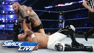 Aleister Black vs Andrade SmackDown LIVE Feb 19 2019 [upl. by Docia926]