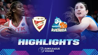 DVTK HUNTherm v Perfumerias Avenida  Gameday 13  Highlights  EuroLeague Women 202223 [upl. by Suryt458]