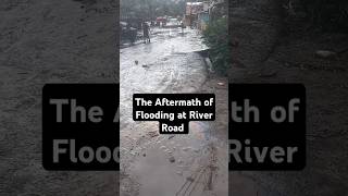 Aftermath of River Road Flooding Shocking Scenes of Devastation 🌊 flooring shorts [upl. by Noivad]