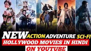 Top 10 New ScifiAction Hollywood Movies On YouTube in Hindi  2024 New Hollywood Movies in Hindi [upl. by Aeniah81]