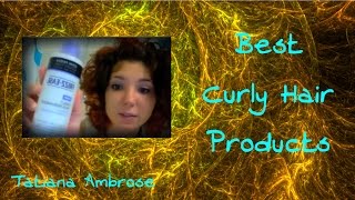 BEST Curly Hair Products [upl. by Ahsian]