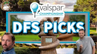 2022 Valspar Championship DFS Picks [upl. by Odragde]