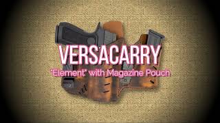 Versacarry 32113 Element with Mag Pouch IWB Holster Review  Buyer Be Aware [upl. by Netti]