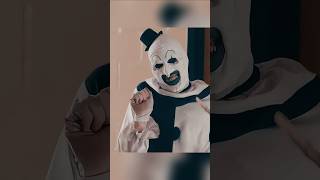 Art The Clown and The Little Pale Girl Surprise Jonathan  Terrifier 2 [upl. by Dorie]