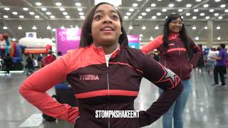 CHEERLEADERS WERE EVERYWHERE AT THE 2024 CIAA CHEERLEADING EXHIBITION [upl. by Regazzi565]