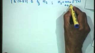 Lec35 Numerical Differentiation and IntegrationPart2 [upl. by Rita]