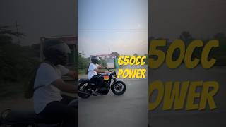 650cc shorts royalenfield ytshorts interceptor650 power bike engine 650 [upl. by Aivull]