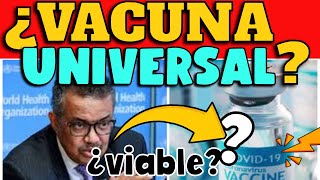 ¡IMPORTANTE CIENTÍFICOS REVELAN VIABILIDAD DE VACUNA UNIVERSAL CONTRA LOS CORONAVIRUS [upl. by Nayrbo]