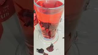 Hibiscus tea  blood pressureweightlosslower sugar levels lower LDL cholesterolfatty liver [upl. by Leibman549]