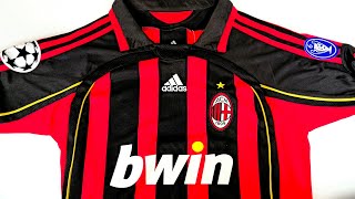 AC Milan Home Kit 0607  KAKA Champions League  Review [upl. by Ollopa]