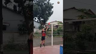 Latihan smash volley clubvolleyball trainingvolley training volleyball [upl. by Palua269]