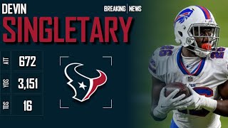 HOUSTON TEXANS Devin Singletary ᴴᴰ [upl. by Marlane592]