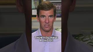 Eli Manning talks going for it on 4th down 🤣 shorts [upl. by Yanehc484]