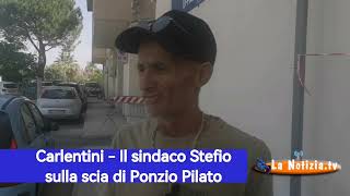 Carlentini  Anche il sindaco Stefio sulla scia di Ponzio Pilato [upl. by Suh816]