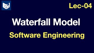 waterfall model  software engineering [upl. by Ellynn702]