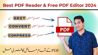 Best PDF reader  Free PDF editor 2024 [upl. by Siulegroj114]