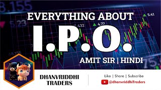 What is IPO  Dhanvriddhi Traders  Unitrade Research Academy  Amit Sir [upl. by Ttayw]