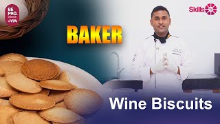 NVQ Syllabus  BAKER  Wine Biscuits [upl. by Tyne182]