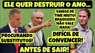 DECISÃO ASSOMBROSA TOMADA AGORA TERMINAM DE DESTRUIR O ANO DO FLAMENGO TIME MISTO ANTES DE SAIR [upl. by Konstanze594]