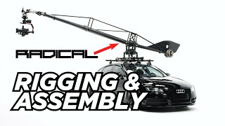 MotoCrane RADICAL Rigging amp Assembly [upl. by Worrad]