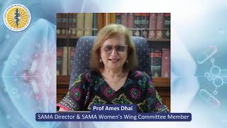 SAMA Conference  A message from SAMA Director Prof Ames Dhai [upl. by Kira]