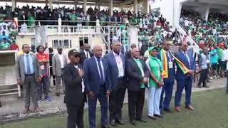 Comores vs Cameroun Hymne national des Comores [upl. by Saxen]