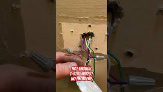 Need more Thermostat wires Use a FastStat [upl. by Hagar]