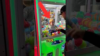 He got stuck in the arcade machine 😵‍💫😱 [upl. by Irep]