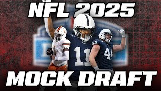 BOLD 2025 NFL Mock Draft [upl. by Robenia337]