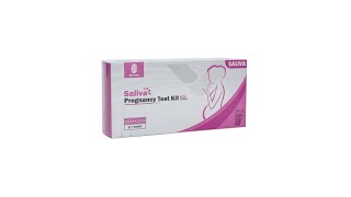 Saliva Pregnancy Rapid Test Kit [upl. by Michale277]