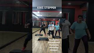 Amazing stepper class on superstar Rajanikanth Vettaiyan trending krisfit [upl. by Smukler]