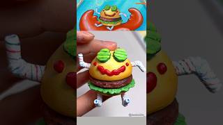 3d펜으로 스폰지밥 게살버거 친구 만들기 I made a Spongebob Krabby Patty 🍔 [upl. by Unders]