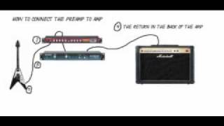 1\3 part demo of rocktron gainiac 2 tube preamp clean and lead channel [upl. by Thierry]