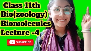 Biomolecules lecture no4 biology zoology biomolecules short biology [upl. by Rehctaht]