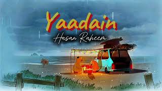 Hasan Raheem  Yaadian  Alternative  Lofi Songs  AniQe Ansari [upl. by Nosnar]